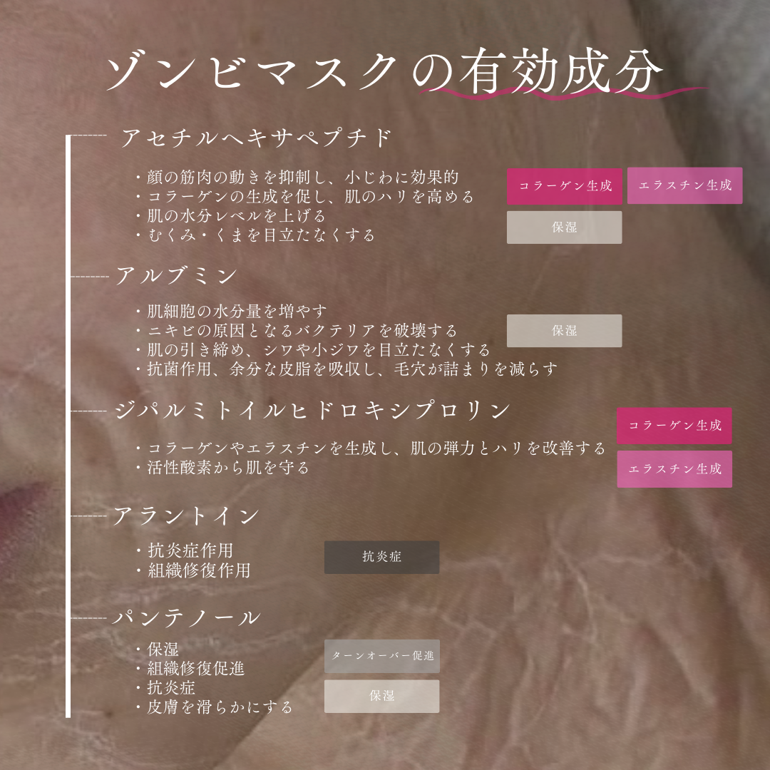 ゾンビマスク　estmax エステ　パック ゾンビマスクestmax エステパック