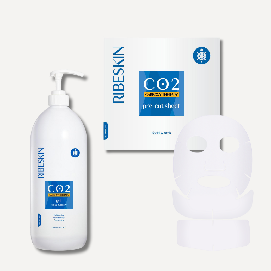 業務用 カーボキシーセットB　顔専用7万ppm［蒸発防止シート付］